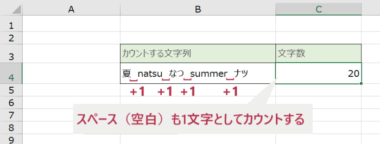 Excel エクセル でセル内の文字数をカウントする方法 Sheeplog