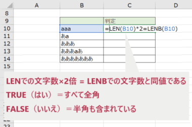 Excel エクセル でセル内の文字数をカウントする方法 Sheeplog