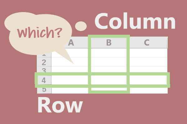 初心者向け Excelエクセルの 行 と 列 どっちが縦でどっちが横 Sheeplog